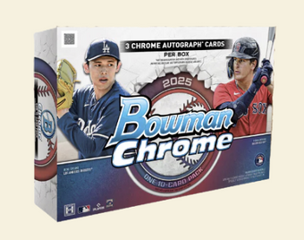 compare product 2025 Bowman Chrome Baseball Hobby Breaker Delight Box