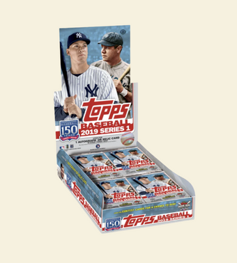compare product 2019 Topps Series 1 Baseball Hobby Box