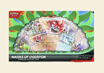 compare product Pokemon: Masks of Ogerpon Premium Collection