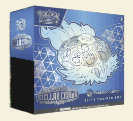 compare product Pokemon: Stellar Crown Pokemon Center Elite Trainer Box ETB