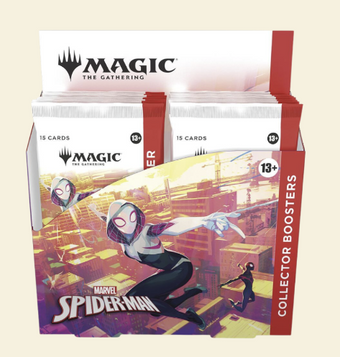 compare product MTG: Marvel's Spider-Man Collector Booster Box