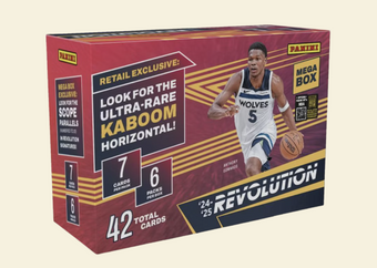 compare product 2024-25 Panini Revolution Basketball Mega Box