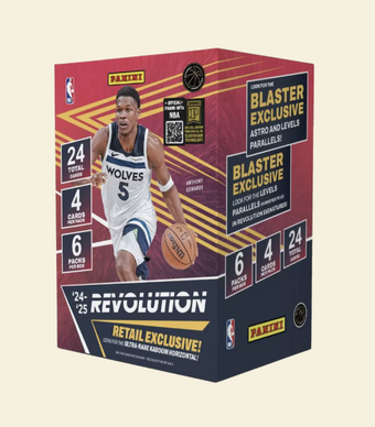 compare product 2024-25 Panini NBA Revolution Basketball Blaster Box