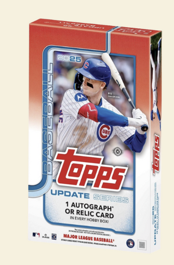 compare product 2025 Topps Update Series Baseball Hobby Box