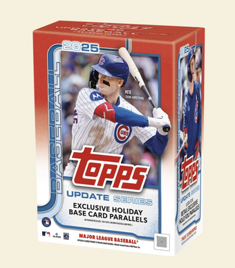compare product 2025 Topps Update Series Baseball Blaster Box