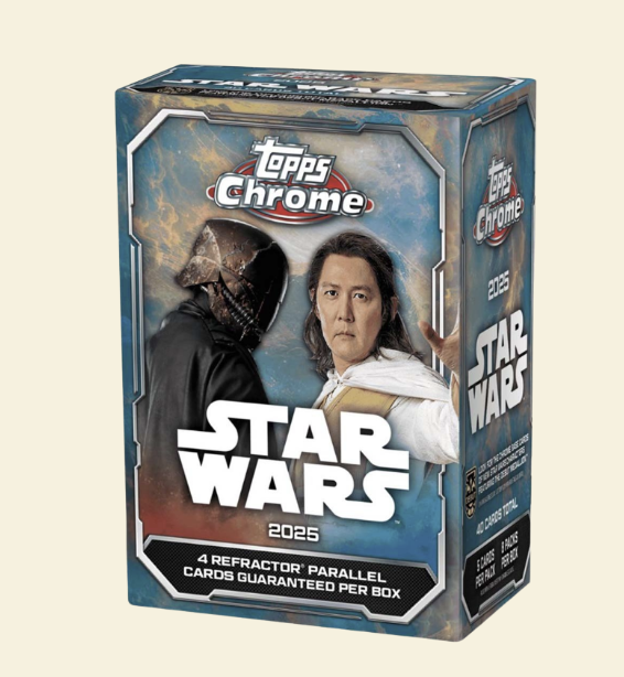 2025 Topps Chrome Star Wars Blaster Box
