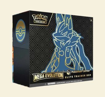 compare product Pokemon: Mega Evolution Pokemon Center Elite Trainer Box (Lucario)