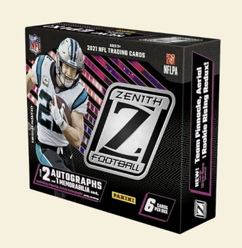 compare product 2021 Panini Zenith Football Hobby Box
