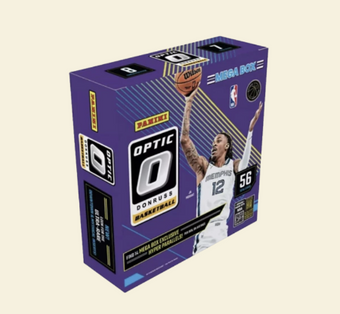compare product 2024-25 Panini Donruss Optic Basketball Mega Box (Hyper Parallels)