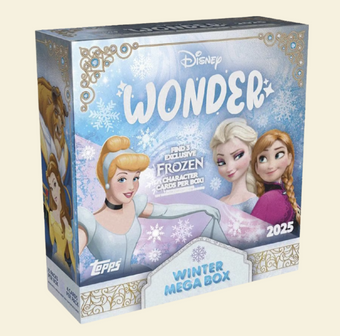 compare product 2025 Topps Disney Wonder Mega Box
