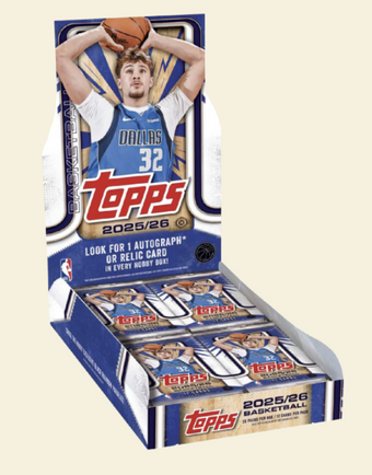 compare product 2025-26 Topps Basketball Hobby Box