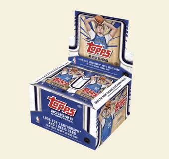 compare product 2025-26 Topps Basketball Hobby Jumbo Box