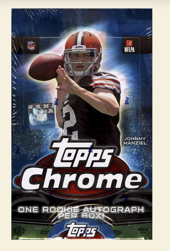 compare product 2014 Topps Chrome Football Hobby Box