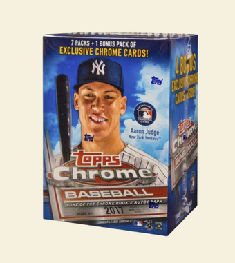 compare product 2017 Topps Chrome Baseball Blaster Box