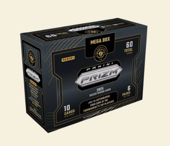 compare product 2025 Panini Prizm Club World Cup Soccer Retail Mega Box