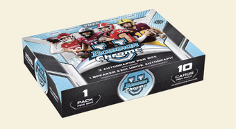 compare product 2025 Bowman University Chrome Football Breaker Delight Box