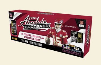 compare product 2025 Panini Absolute Football Hobby Box
