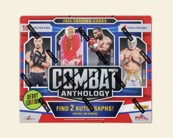compare product 2025 Panini Combat Anthology Hobby Box