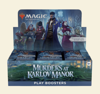 compare product MTG: Murders at Karlov Manor Play Booster Box
