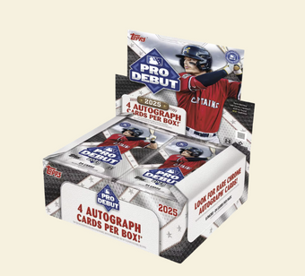 compare product 2025 Topps Pro Debut Baseball Hobby Jumbo Box
