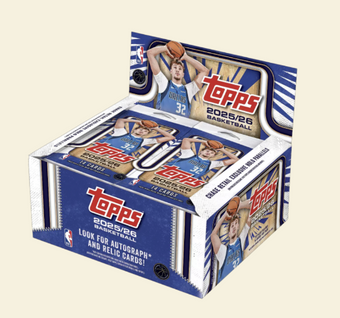 compare product 2025-26 Topps Basketball Retail Box