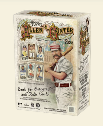 compare product 2025 Topps Allen & Ginter Baseball Blaster Box
