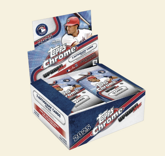 compare product 2025 Topps Chrome Update Series Baseball Jumbo Box