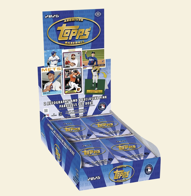 2025 Topps Archives Baseball Hobby Box