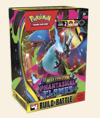 compare product Pokemon: Phantasmal Flames Build & Battle Deck