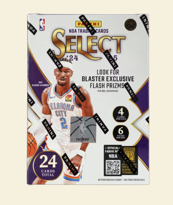 compare product 2024-25 Panini Select Basketball Blaster Box