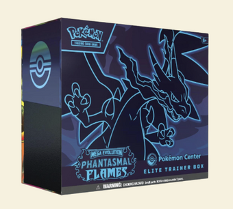 compare product Pokemon: Phantasmal Flames Pokemon Center Elite Trainer Box
