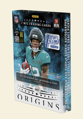 compare product 2025 Panini Origins FOTL Football Hobby Box