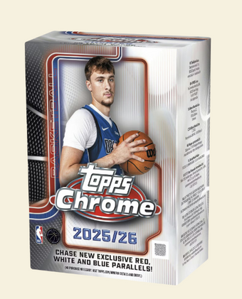compare product 2025-26 Topps Chrome Basketball Blaster Box