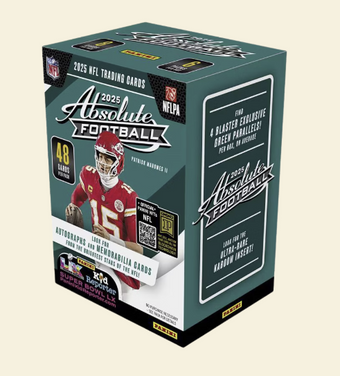 compare product 2025 Panini NFL Absolute Football Blaster Box (Green)