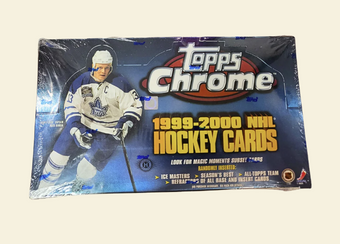 compare product 1999-00 Topps Chrome Hockey Hobby Box