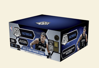 compare product 22-23 Panini Mosaic Fast Break Basketball Hobby Box
