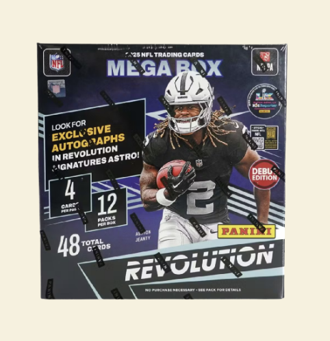 2025 Panini Revolution Football Mega Box