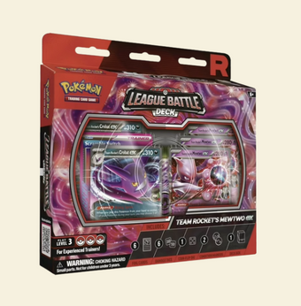 compare product Pokemon: Team Rocket’s Mewtwo ex League Battle Deck
