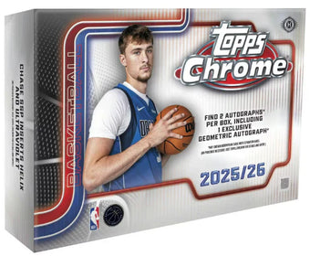compare product 2025-26 Topps Chrome Basketball Breakers Delight 6 Box Case