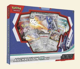 compare product Pokemon: Archaludon ex Collection Box