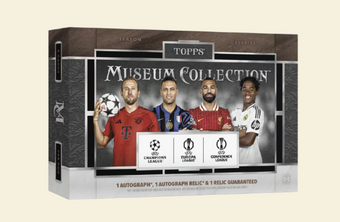 compare product 2024-25 Topps UEFA Club Competitions Museum Collection Soccer Hobby Box