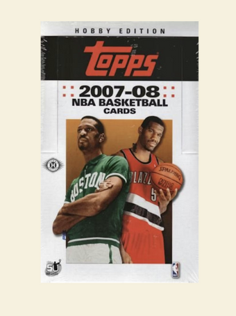 compare product 2007-08 Topps Basketball Hobby Box