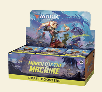 compare product MTG: March of the Machine Draft Booster Box