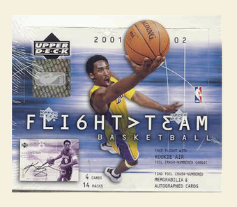 compare product 2001-02 Upper Deck Flight Team Basketball Hobby Box