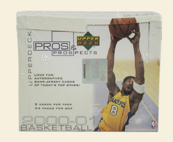 compare product 2000-01 Upper Deck Pros & Prospects Basketball Hobby Box