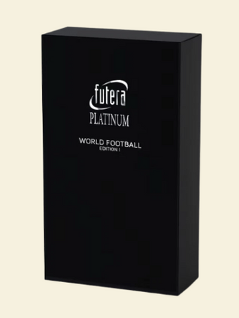 compare product 2025-26 Futera World Football Platinum Edition 1 Soccer Hobby Box