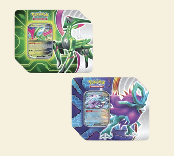 compare product Pokemon: Paradox Clash Tin