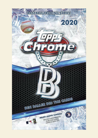 compare product 2020 Topps Chrome Ben Baller Edition Baseball Hobby Box