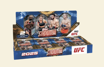 compare product 2025 Topps Stadium Club UFC Hobby Box