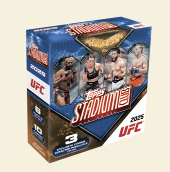 compare product 2025 Topps Stadium Club UFC Mega Box